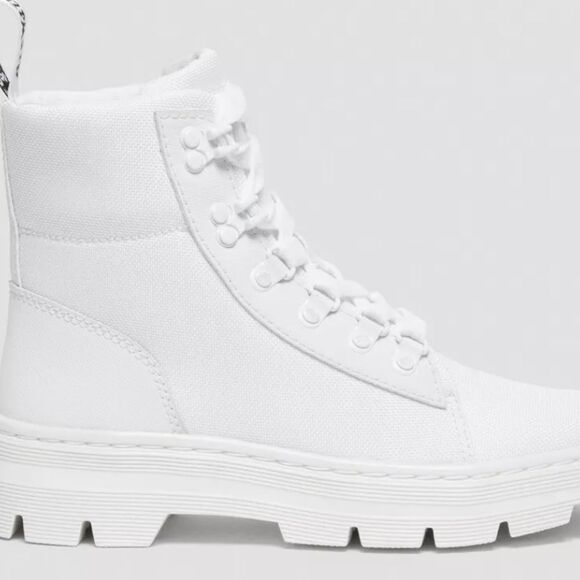 Dr. Martens Combs Poly Casual Boot- White - Picture 5 of 15